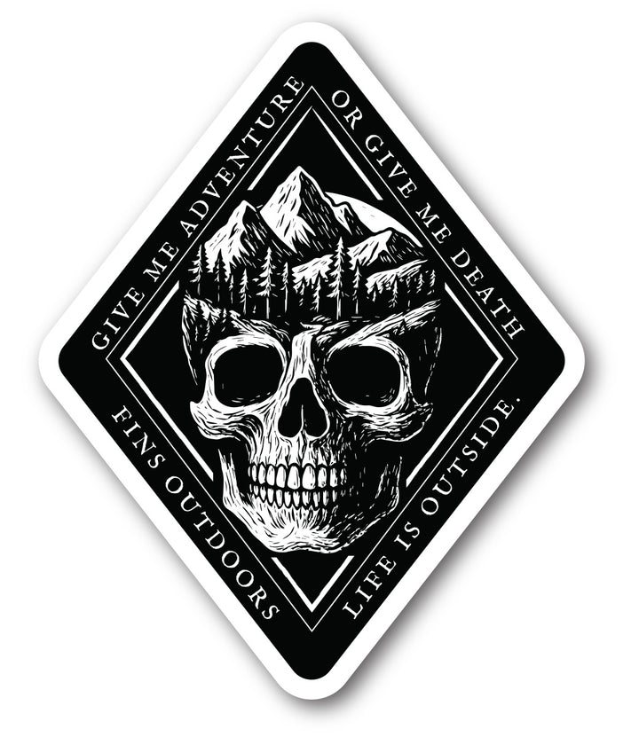 Fins Outdoors Stickers